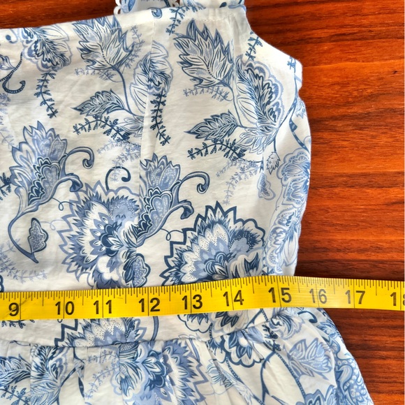 Petal and Pup Janie Midi Blue & White Floral dress NWT size Medium - Picture 15 of 16